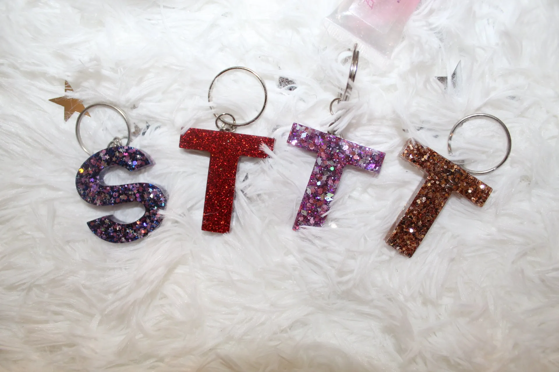 Glitter Keychain For Lip Gloss