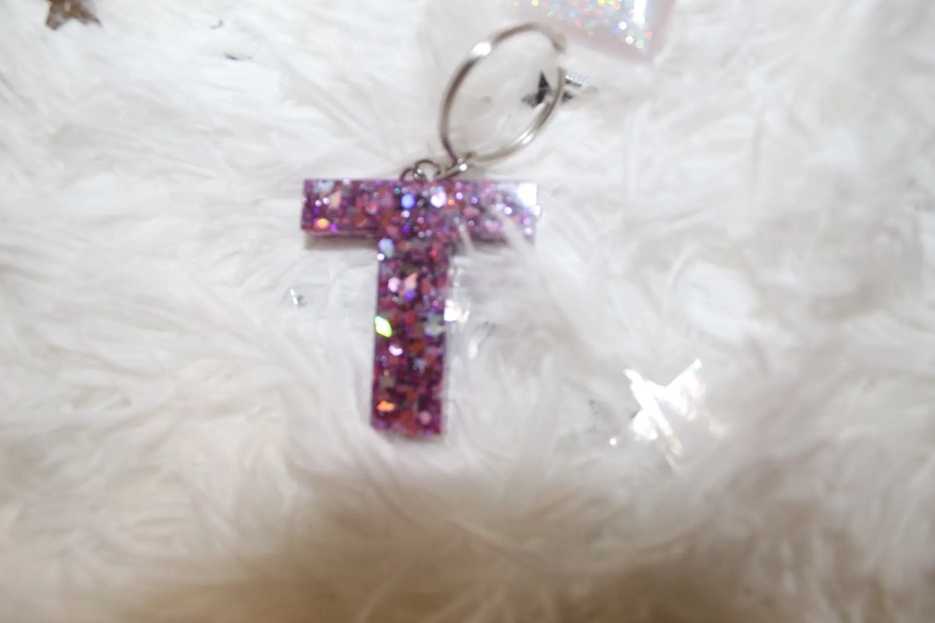 Glitter Keychain For Lip Gloss