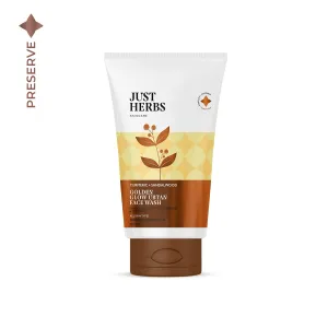 Golden Glow Ubtan Face Wash with Turmeric and Sandalwood Tube: 65 gm