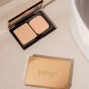 Golden Moringa Powder Foundation: A Flawless Canvas