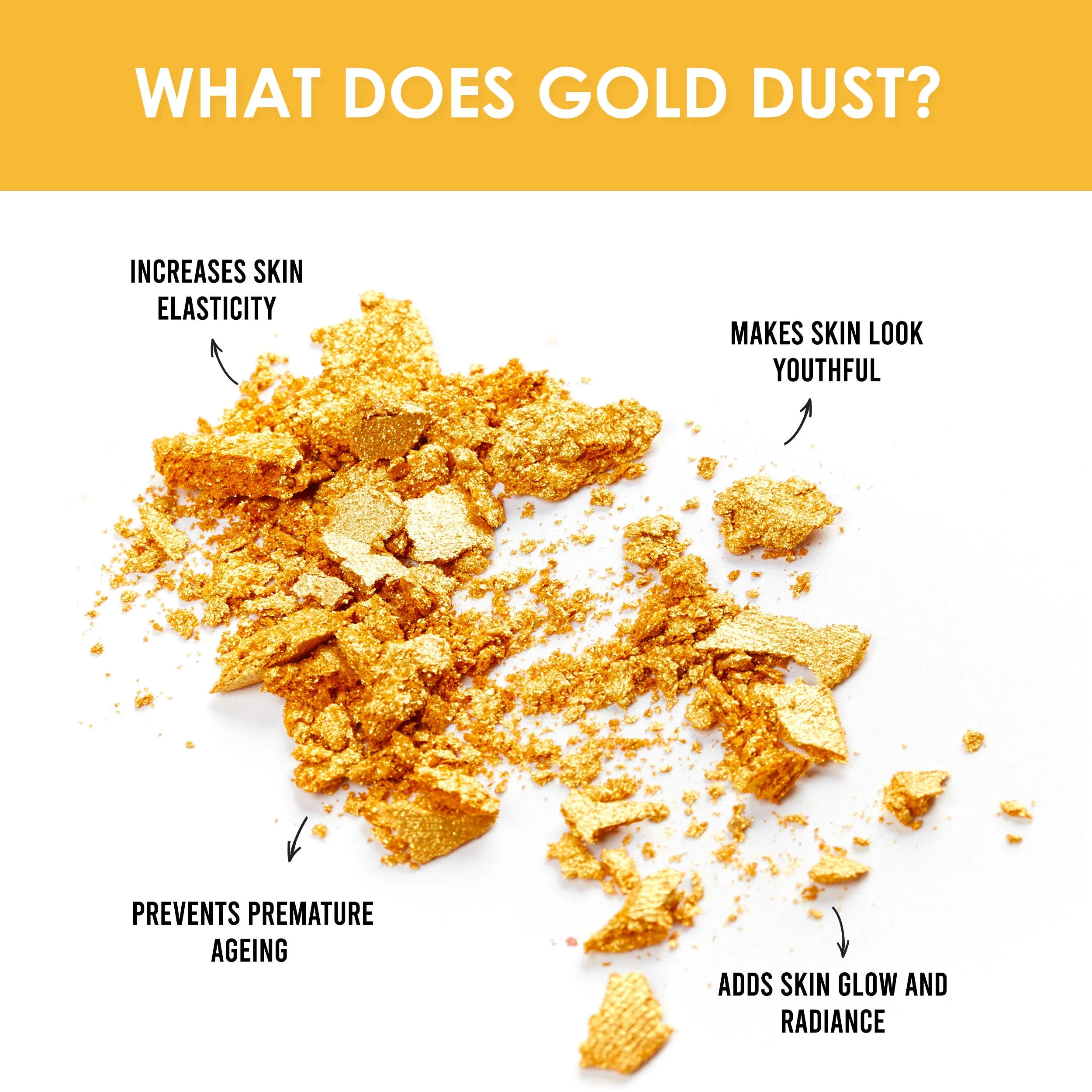 Good Vibes Gold Natural Glow Facial Kit | Glowing, Anti-Ageing | No Parabens, No Animal Testing (40 gm) - Good Vibes Natural Glow Facial Kit - Gold (40 g)