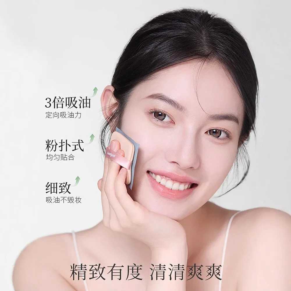 Goodgudi Oil-Absorbing Face Powder Puff Sheets - 100pcs