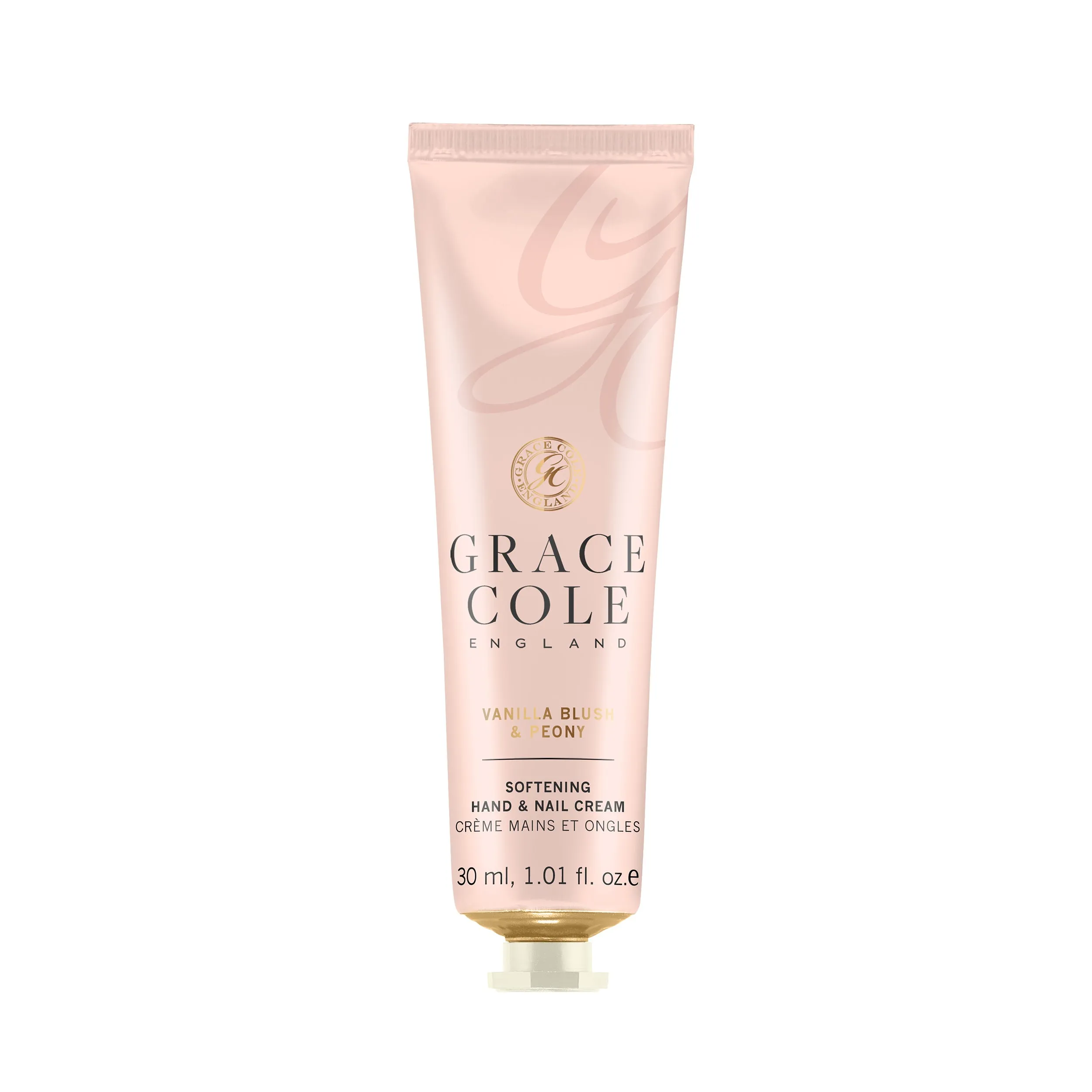 Grace Cole Vanilla Blush & Peony Hand & Nail Cream 30ml