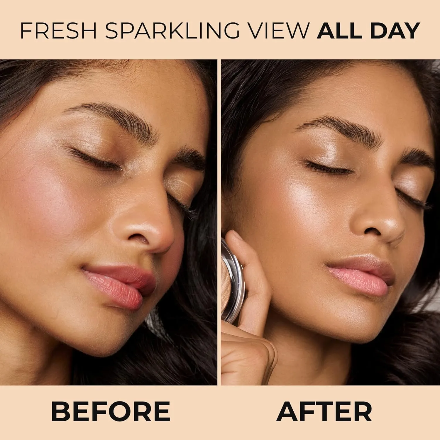 HD Highlighting Face Powder - Natural Glow and Luminous Finish, Baked Blendable Pigmented Formula - Long-lasting & Fade-Resistant Wear, 402 12g/0.42 oz