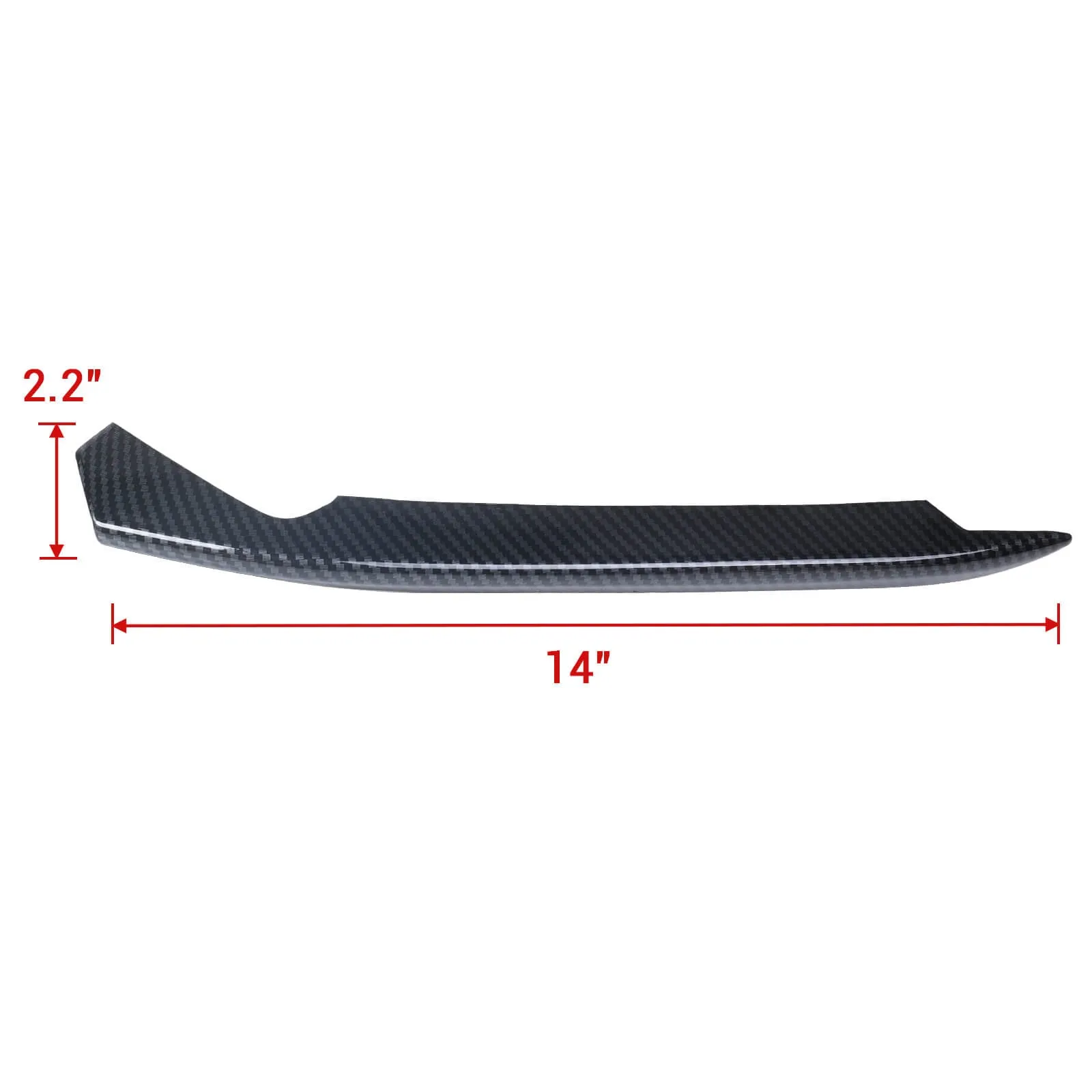 Headlight Front Lamp Eyelid Cover Trim For 2018-2020 Honda Accord, 2Pcs