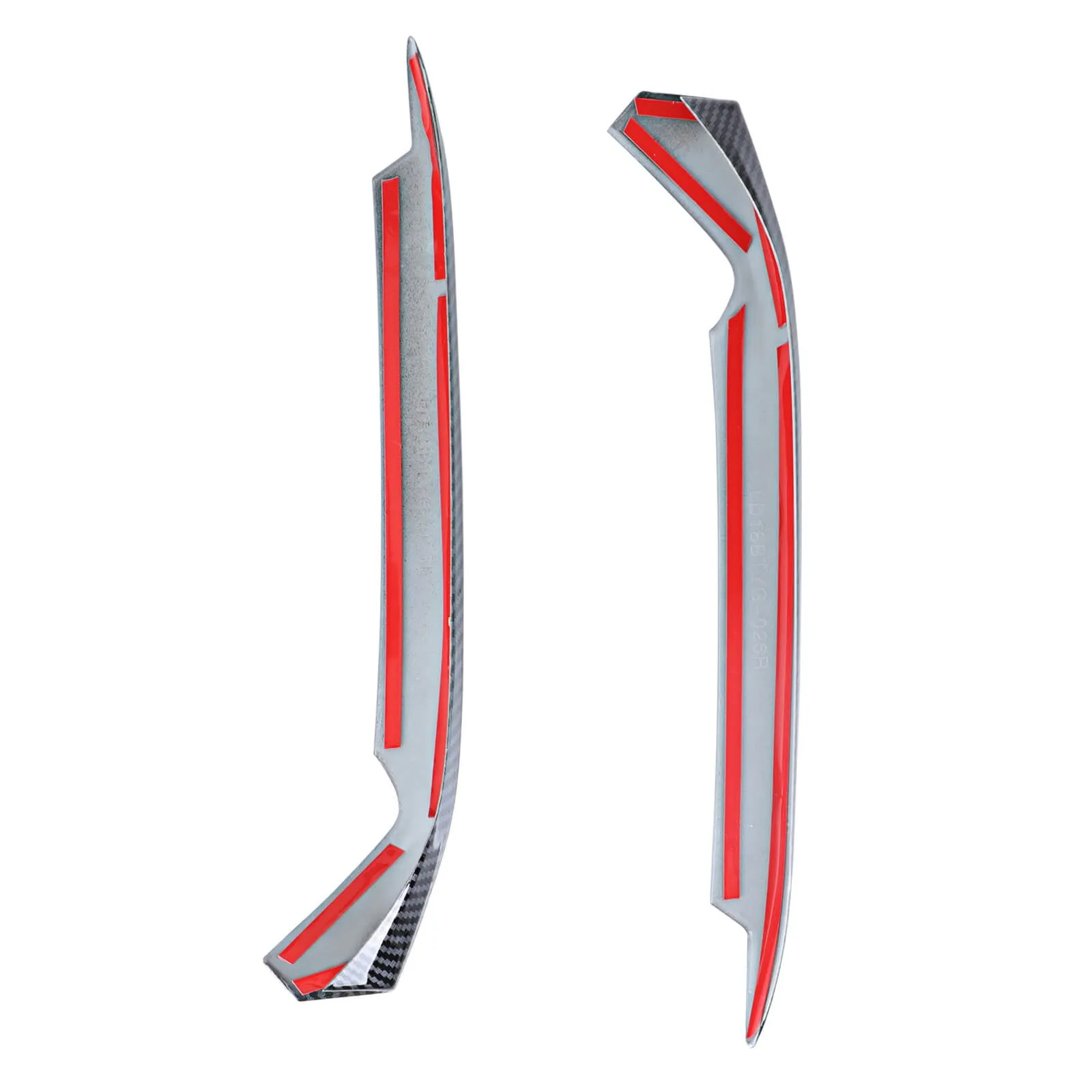 Headlight Front Lamp Eyelid Cover Trim For 2018-2020 Honda Accord, 2Pcs