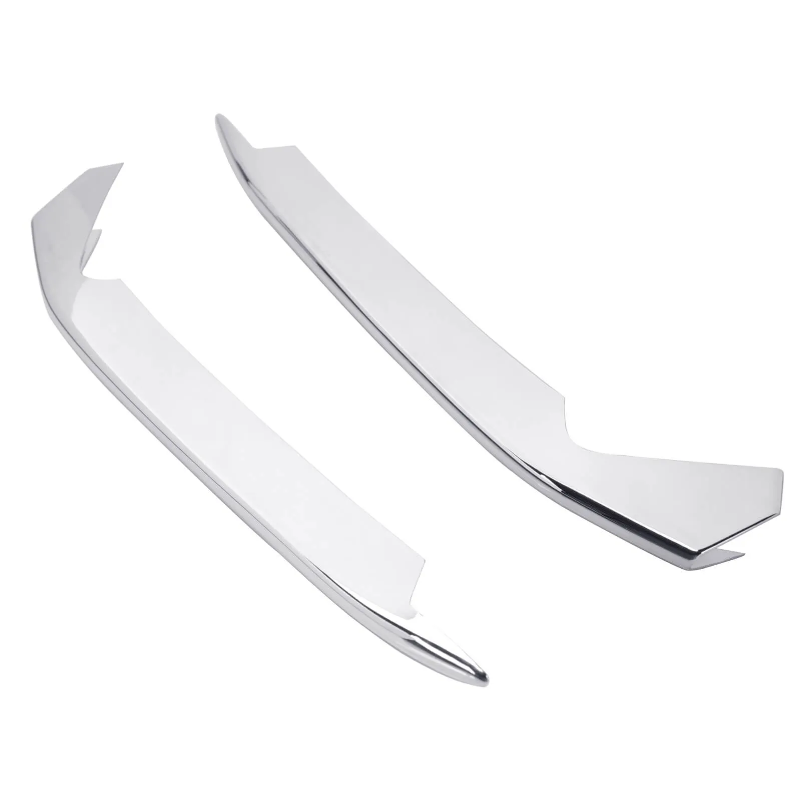 Headlight Front Lamp Eyelid Cover Trim For 2018-2020 Honda Accord, 2Pcs