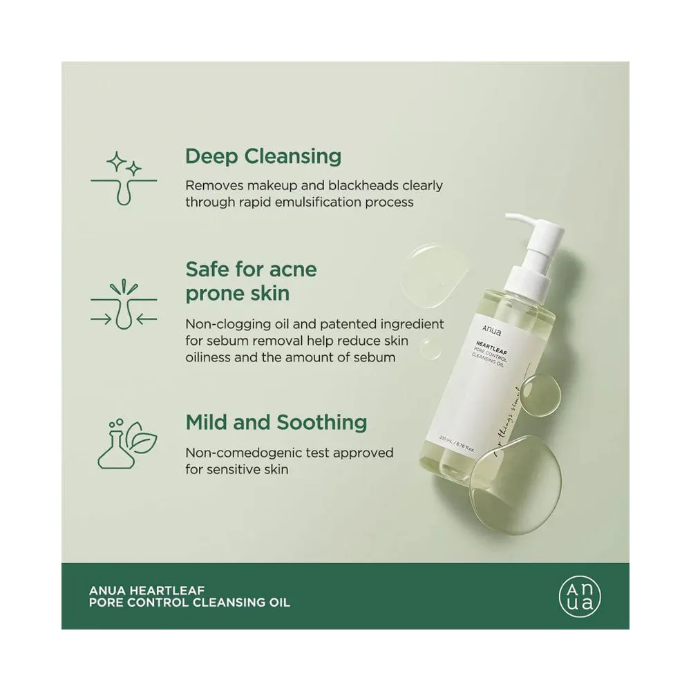 Heartleaf Pore Control Cleansing Oil