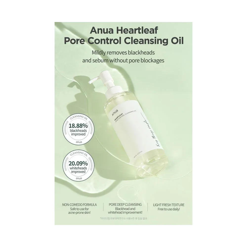Heartleaf Pore Control Cleansing Oil