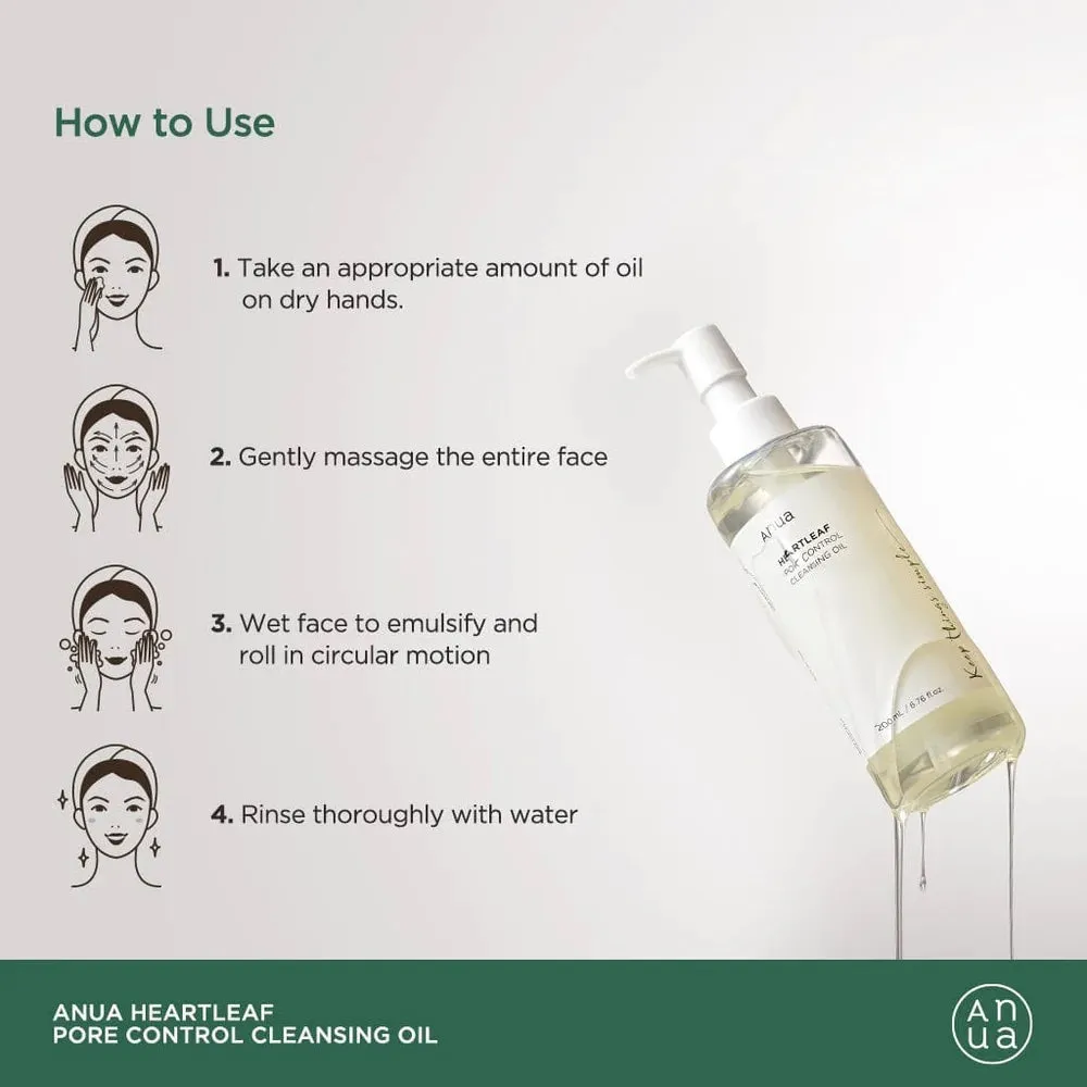 Heartleaf Pore Control Cleansing Oil