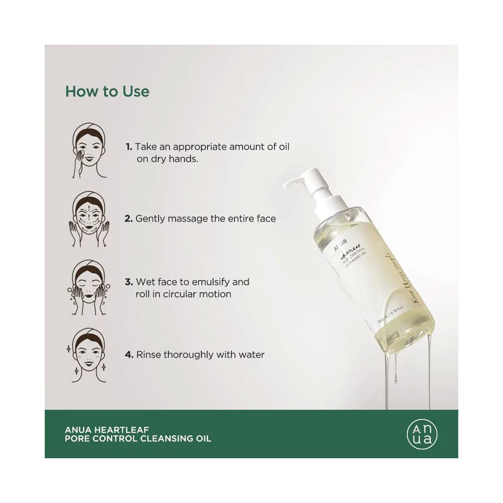 Heartleaf Pore Control Cleansing Oil