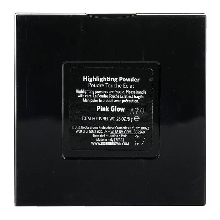 Highlighting Powder Set (1x Highlighting Powder   1x Mini Face Brush) - #pink Glow - 2pcs