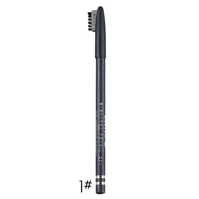 HOT 4 Colors Eyeliner Eyebrow Pencil Waterproof Sweatproof Long-lasting Eyeliner Easy To Color Eyebrow Pencil Maquillaje MKXJ