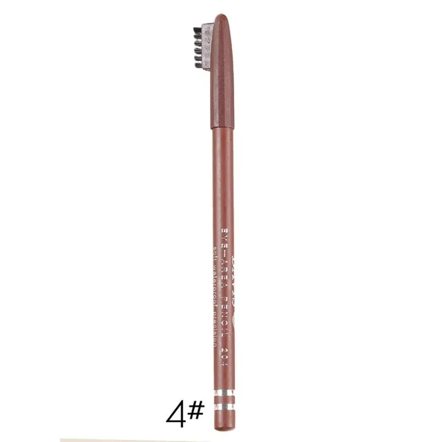 HOT 4 Colors Eyeliner Eyebrow Pencil Waterproof Sweatproof Long-lasting Eyeliner Easy To Color Eyebrow Pencil Maquillaje MKXJ