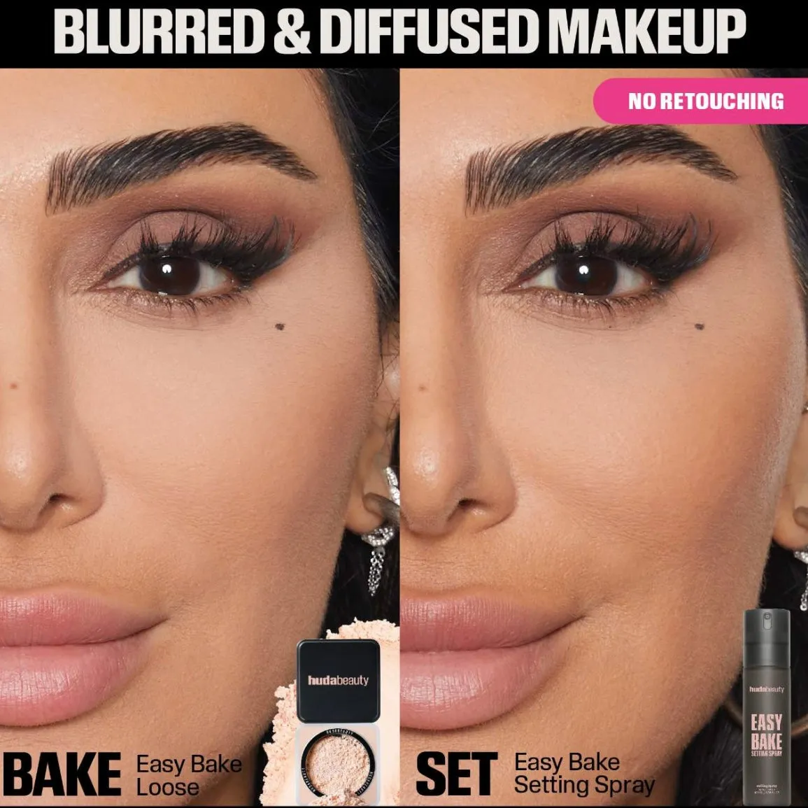 Huda Beauty - Mini Easy Bake Setting Spray with 16-Hour Wear