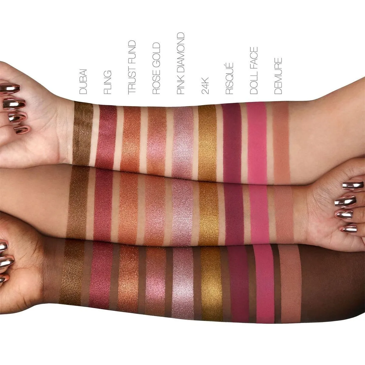 Huda Beauty Rose Gold Palette Remastered