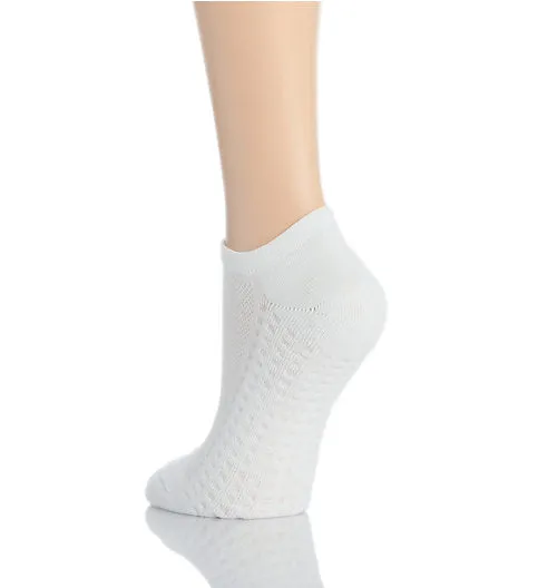 HUE - AIR CUSHION NO SHOW SPORT SOCK- 3 PAIR PACK