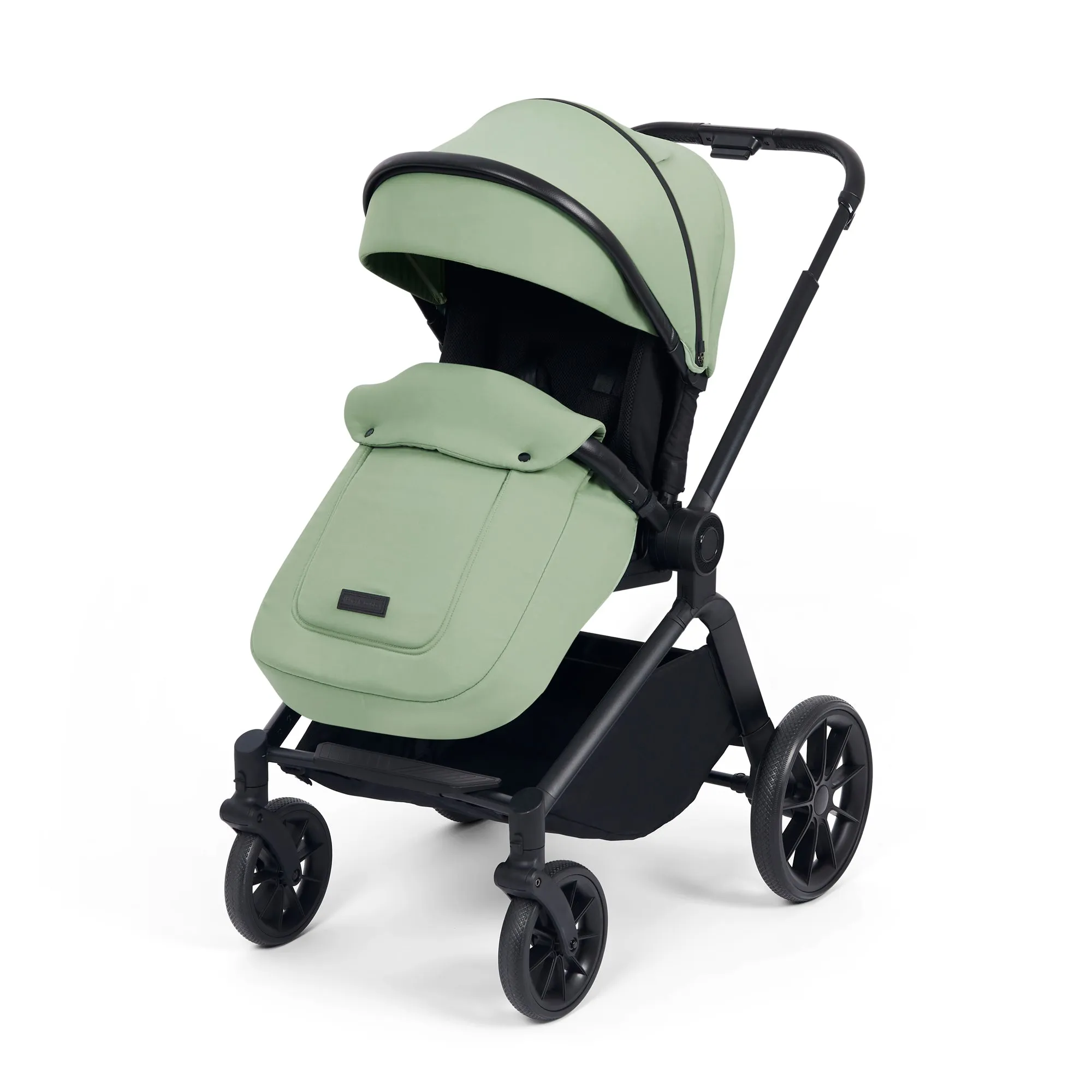 Ickle Bubba Altima All-in-One i-Size Travel System with Isofix Base (Stratus) Sage Green