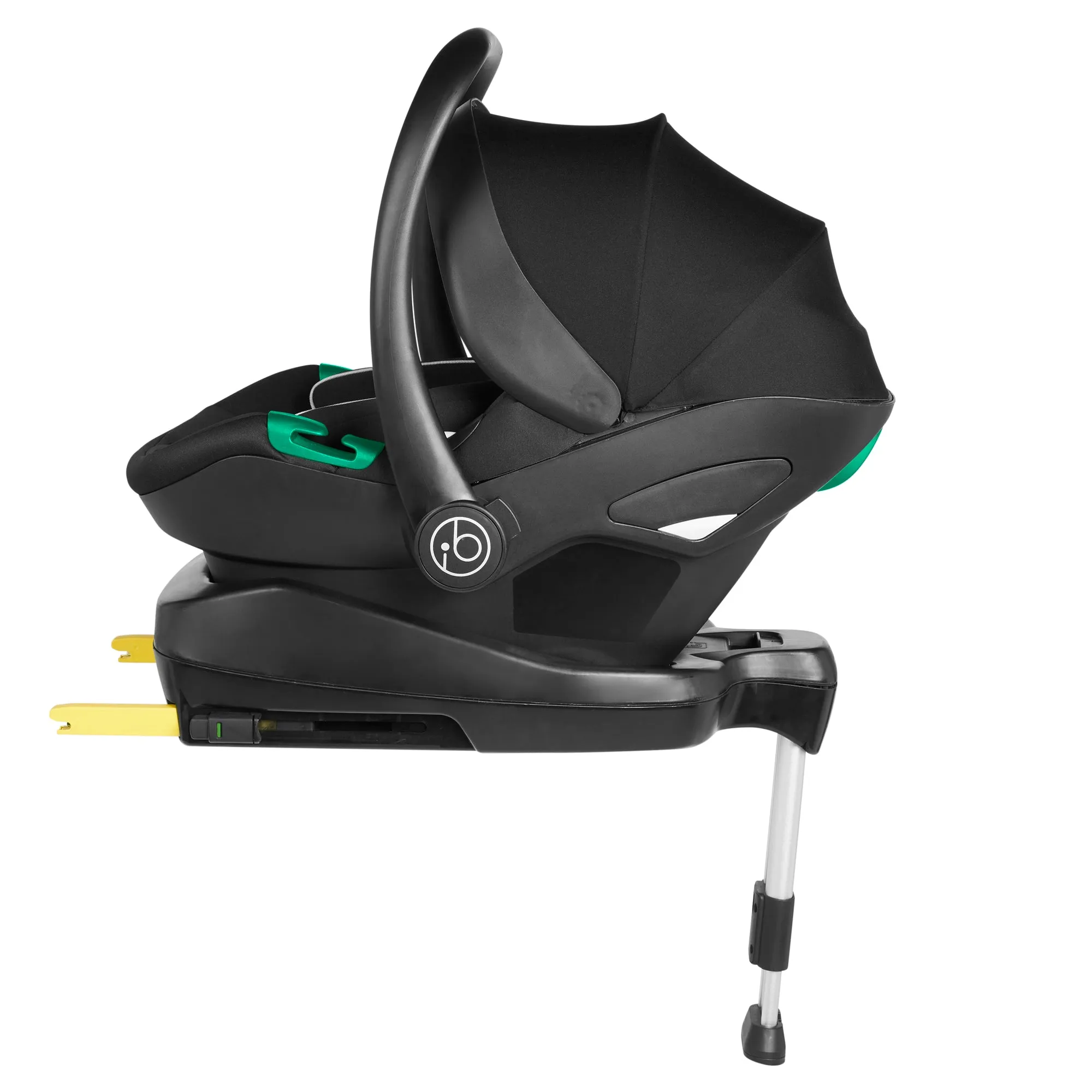 Ickle Bubba Altima All-in-One i-Size Travel System with Isofix Base (Stratus) Sage Green