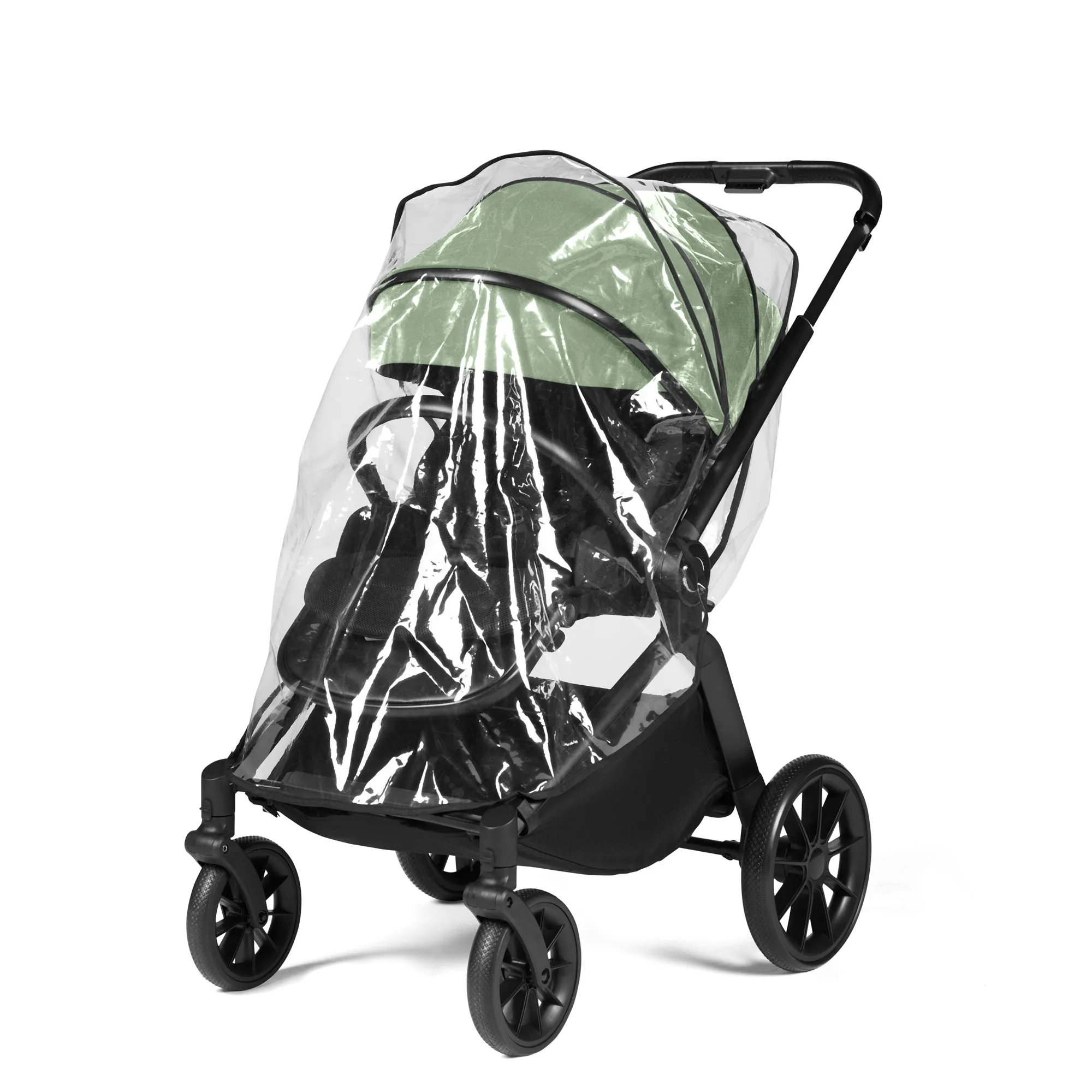 Ickle Bubba Altima All-in-One i-Size Travel System with Isofix Base (Stratus) Sage Green