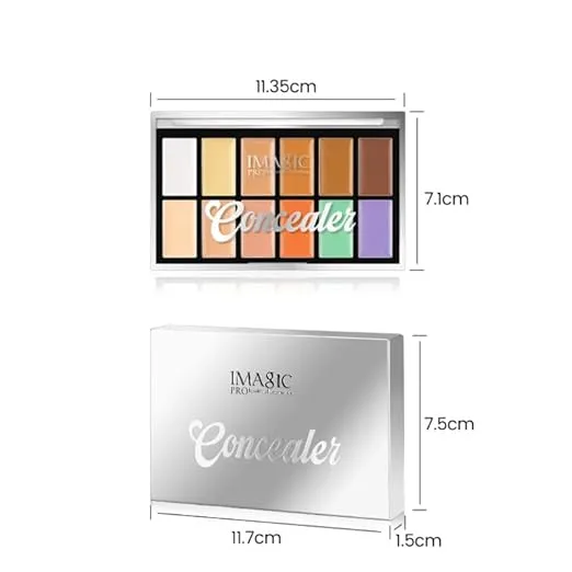 IMAGIC PROfessional 12 COLOR CONCEALER PALETTE