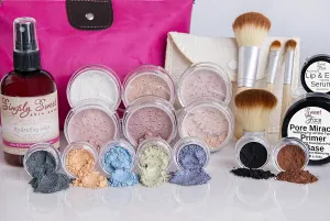 IMPULSE KIT (FAIR 1) Full Size Mineral Makeup Set Matte Foundation Bare Face Sheer Powder Cover