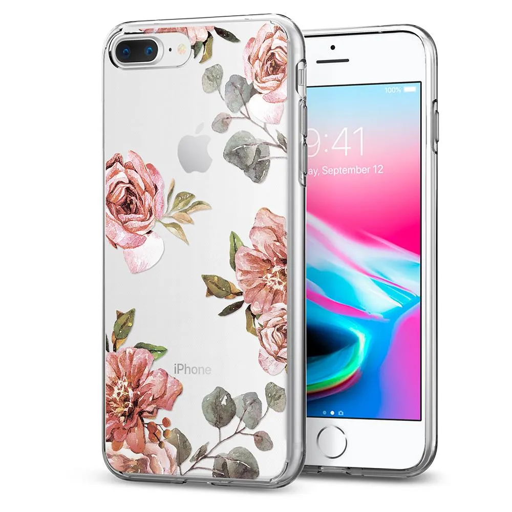 iPhone 8 Plus Case Liquid Crystal Aquarelle