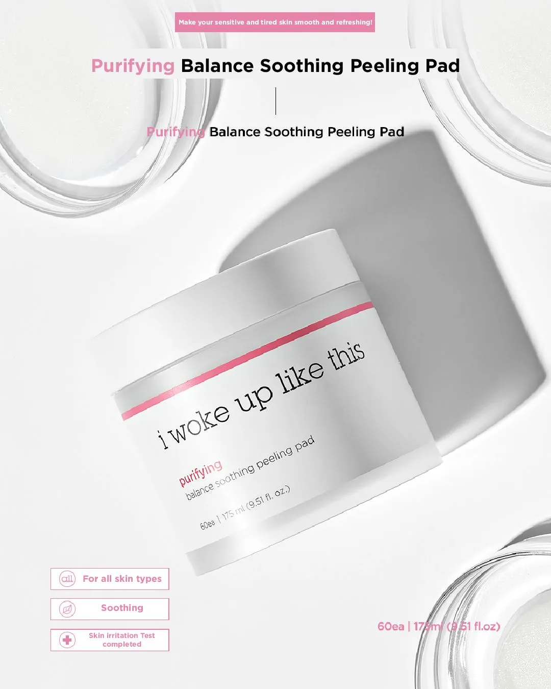 IWLT Purifying Balance Soothing Peeling Pad