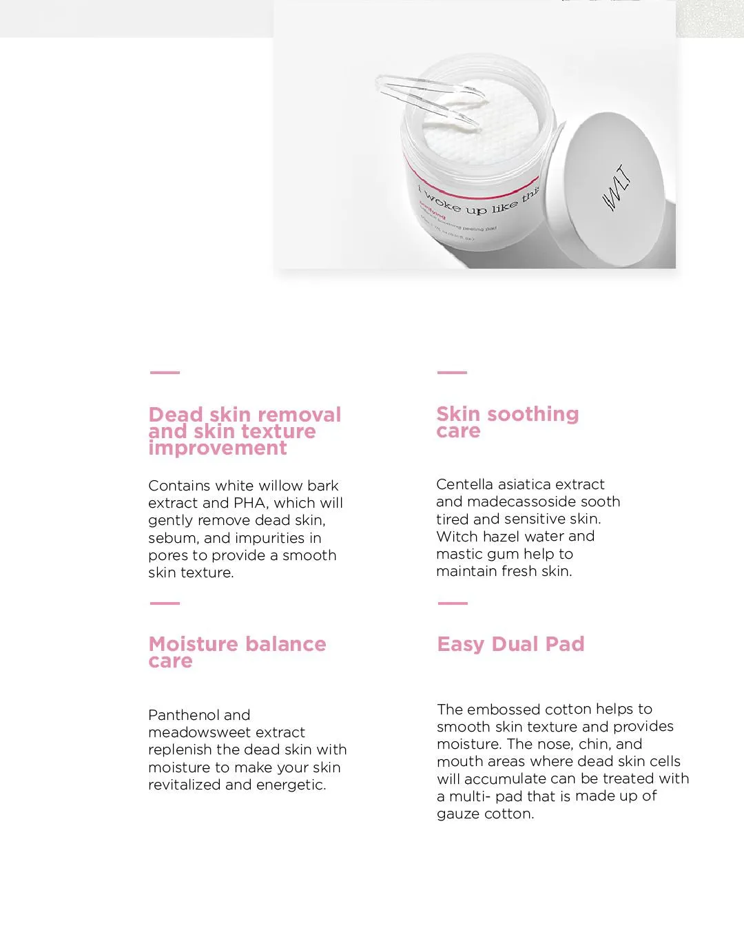 IWLT Purifying Balance Soothing Peeling Pad