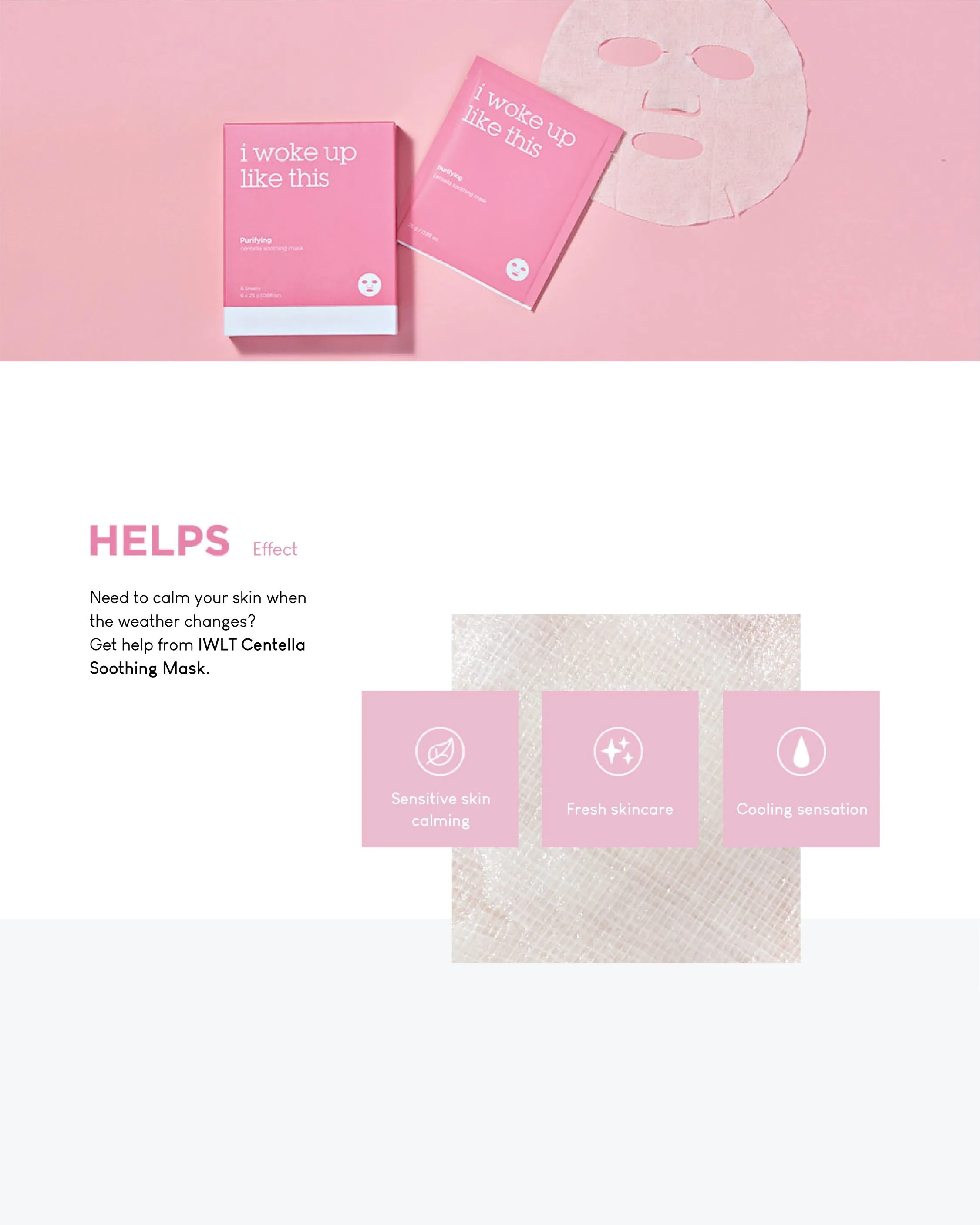 IWLT Purifying Centella Soothing Mask