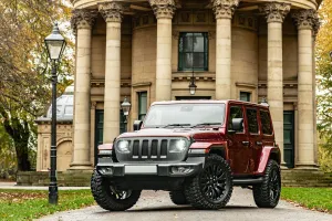 Jeep Wrangler JL 4 Door Bodyguard - Red Exterior