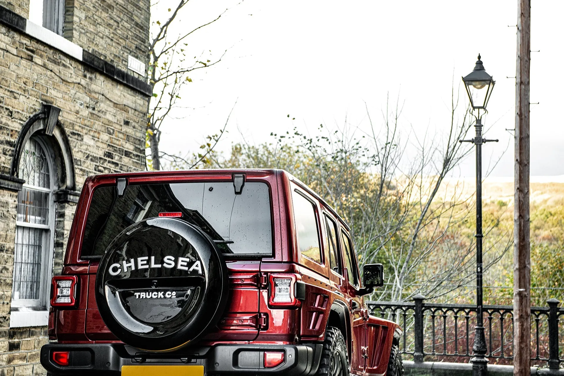 Jeep Wrangler JL 4 Door Bodyguard - Red Exterior