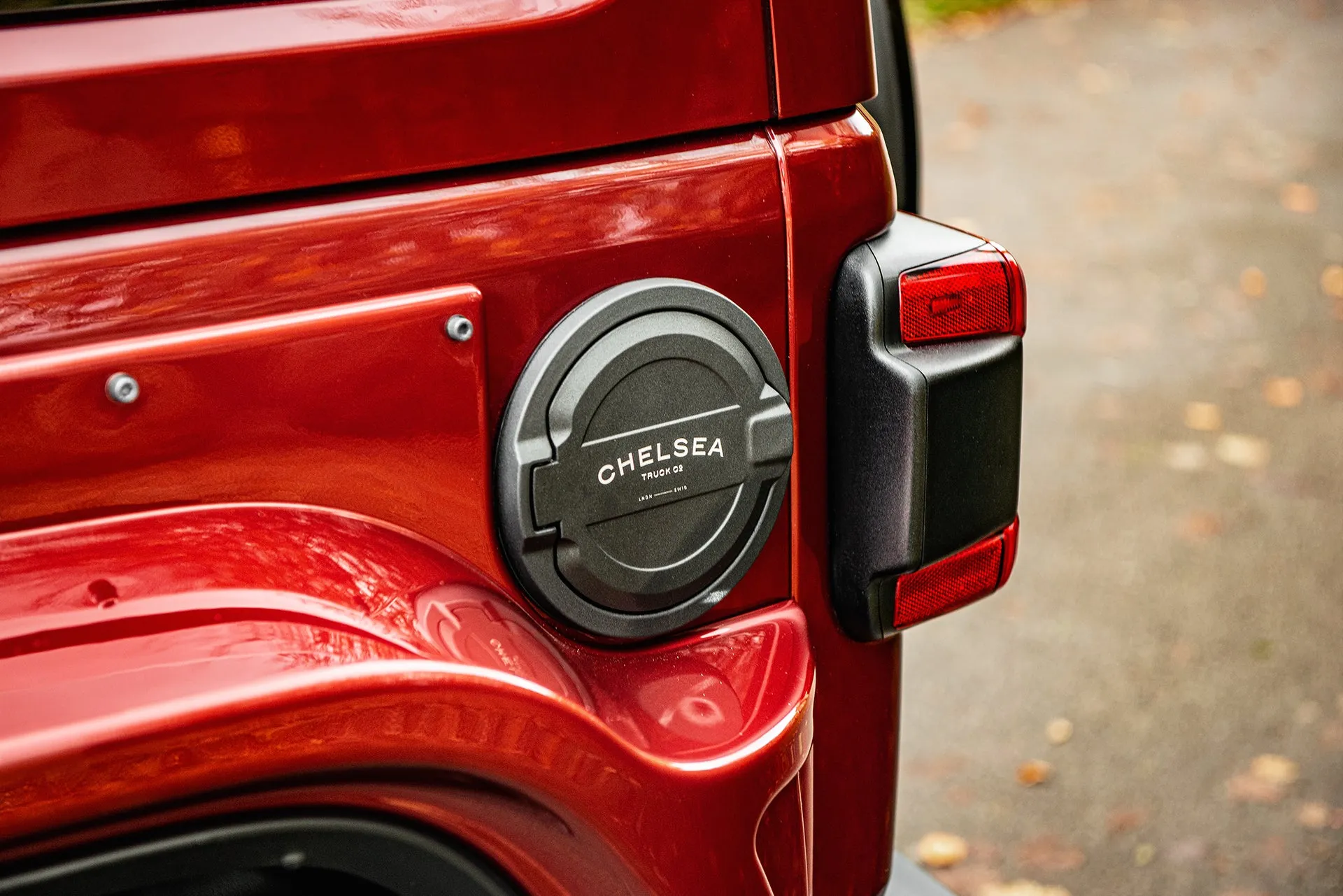 Jeep Wrangler JL 4 Door Bodyguard - Red Exterior
