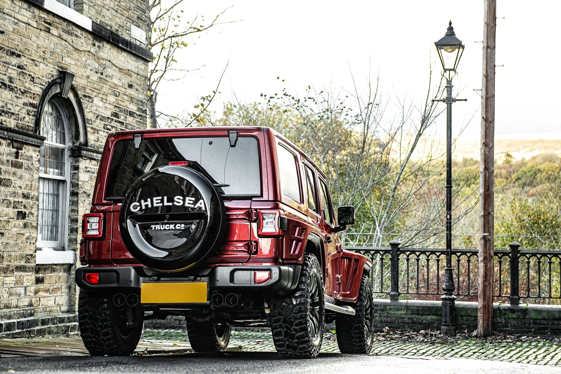Jeep Wrangler JL 4 Door Bodyguard - Red Exterior