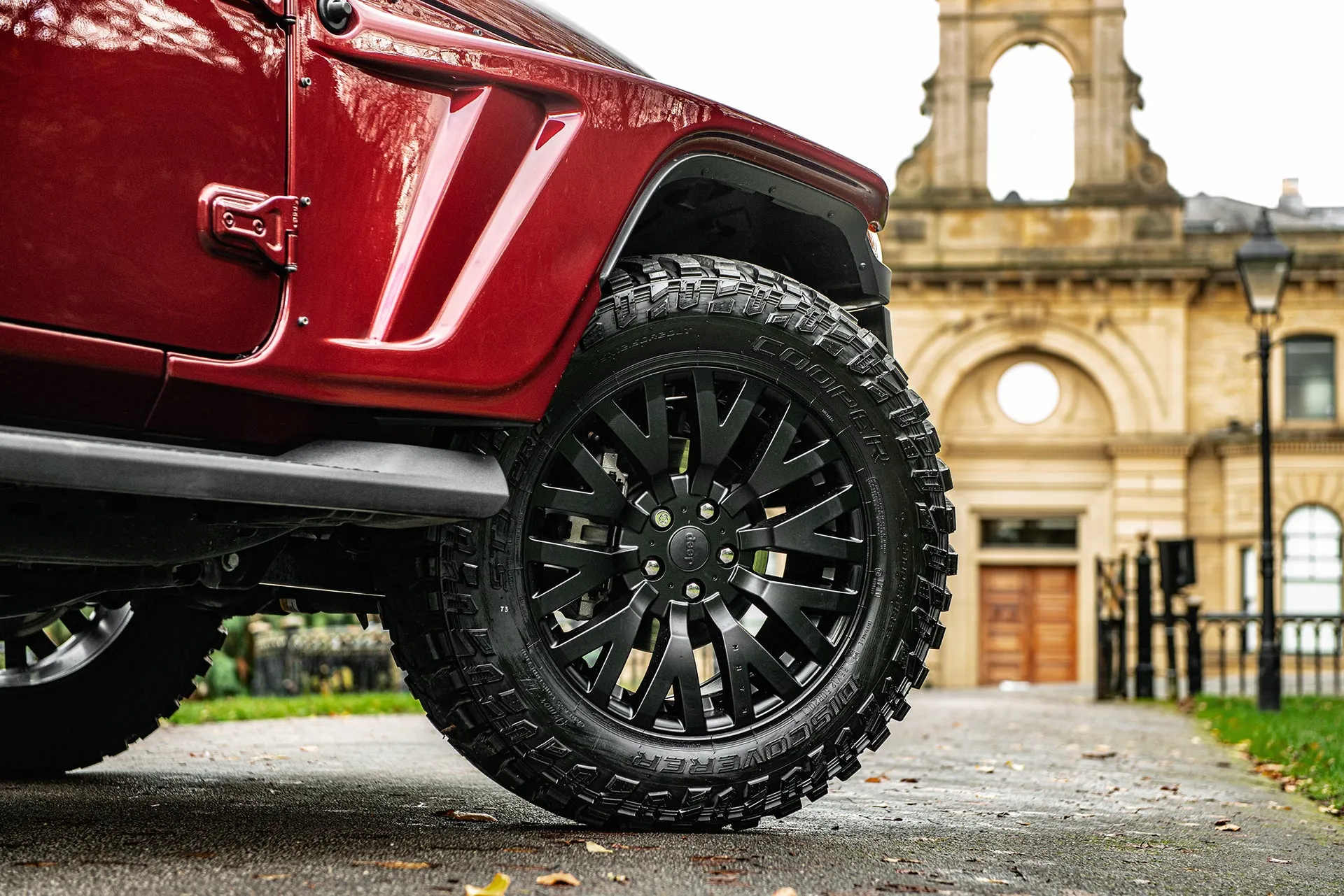 Jeep Wrangler JL 4 Door Bodyguard - Red Exterior