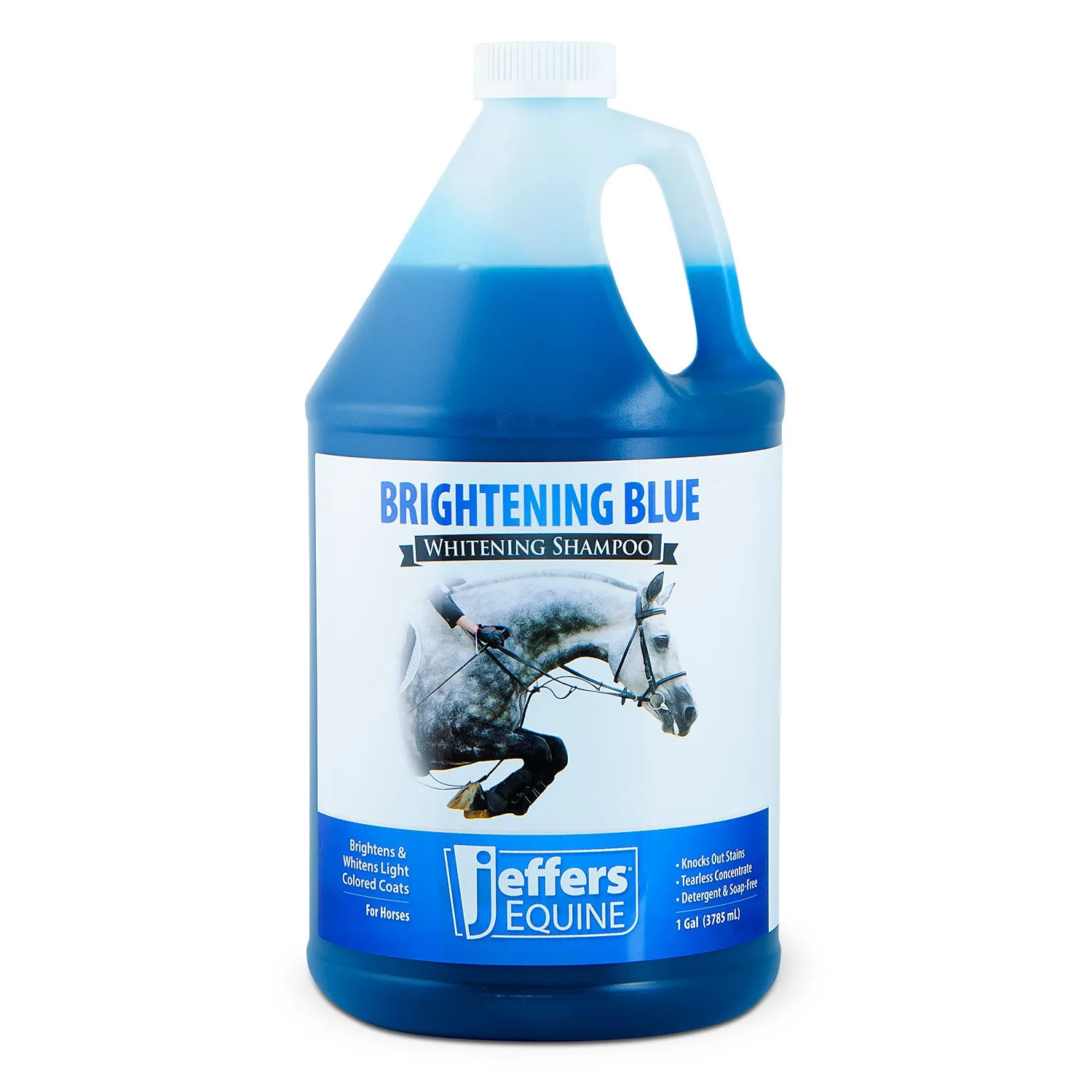Jeffers Brightening Blue Whitening Shampoo for Horses