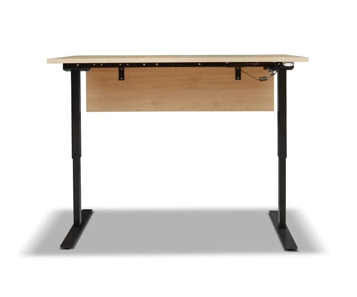 Jensen Sit Stand Desk with Modesty Panel