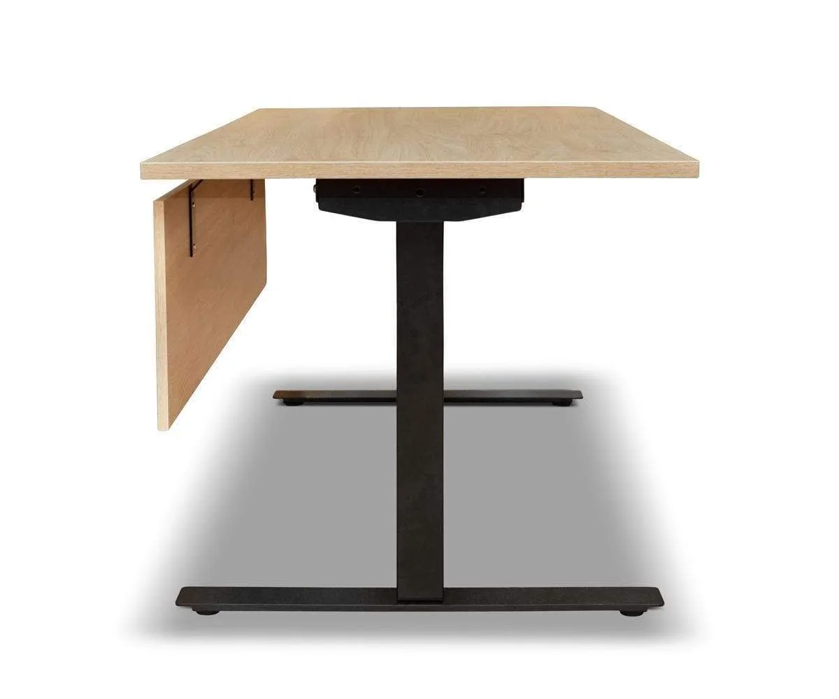 Jensen Sit Stand Desk with Modesty Panel