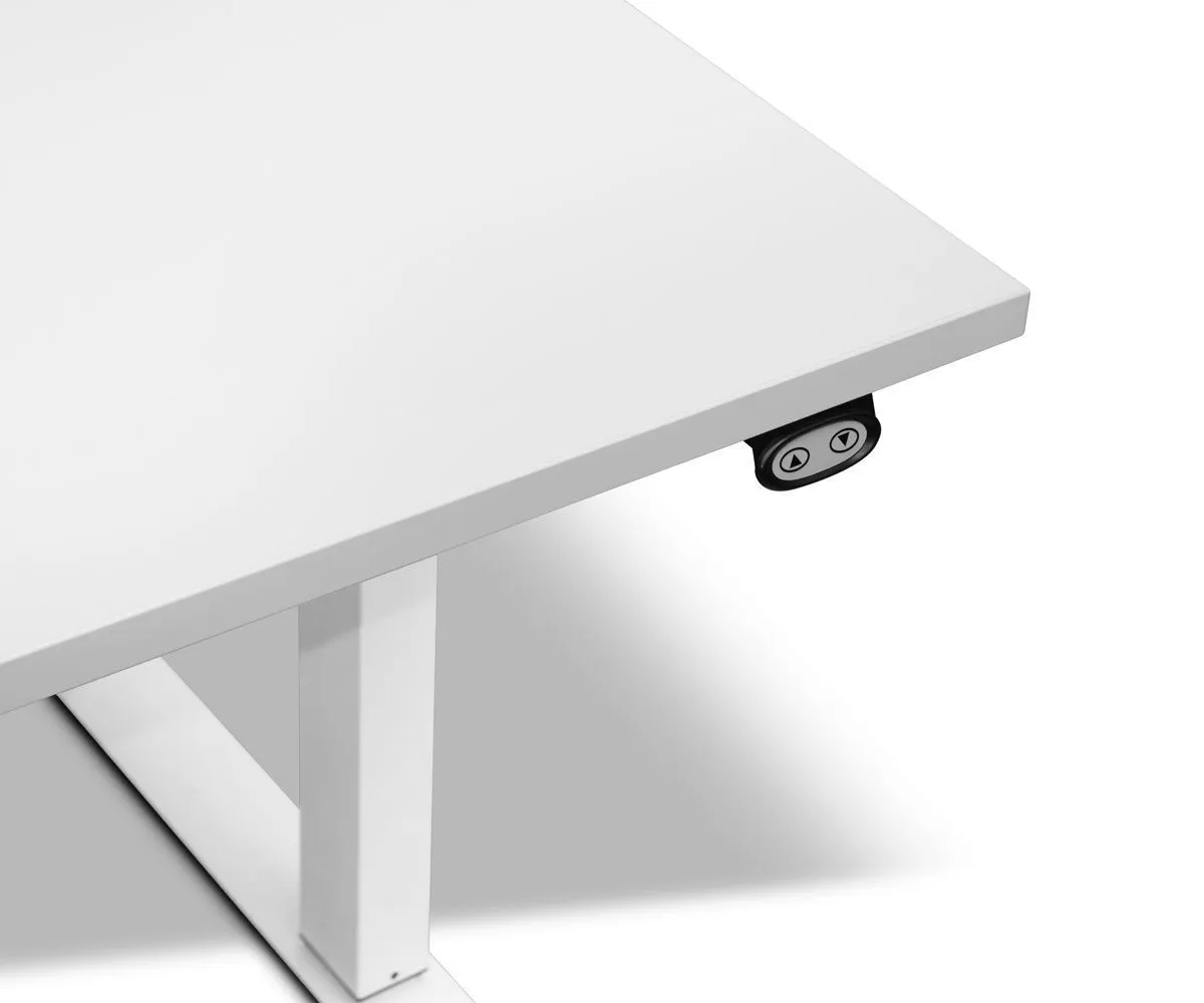 Jensen Sit Stand Desk with Modesty Panel