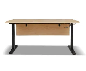 Jensen Sit Stand Desk with Modesty Panel