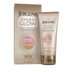 Jergens Natural Glow Face Tanner with SPF 20