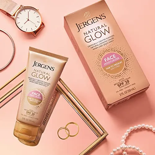 Jergens Natural Glow Face Tanner with SPF 20