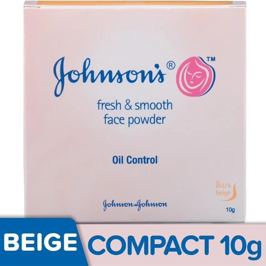 Johnson's Face Powder Oil Control 10g (Beige)