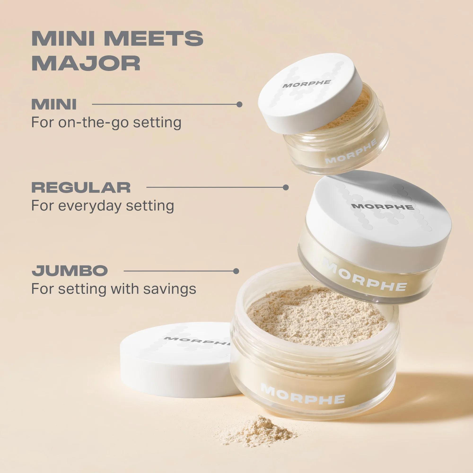 Jumbo Bake & Set Soft Focus Setting Powder - Brightening Pink