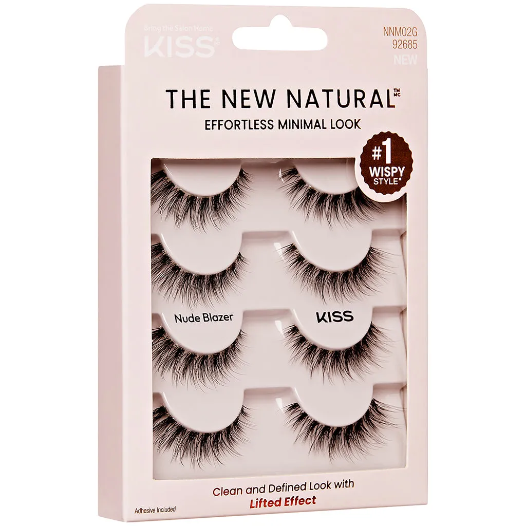 Kiss The New Natural Lashes Multipack - Nude Blazer