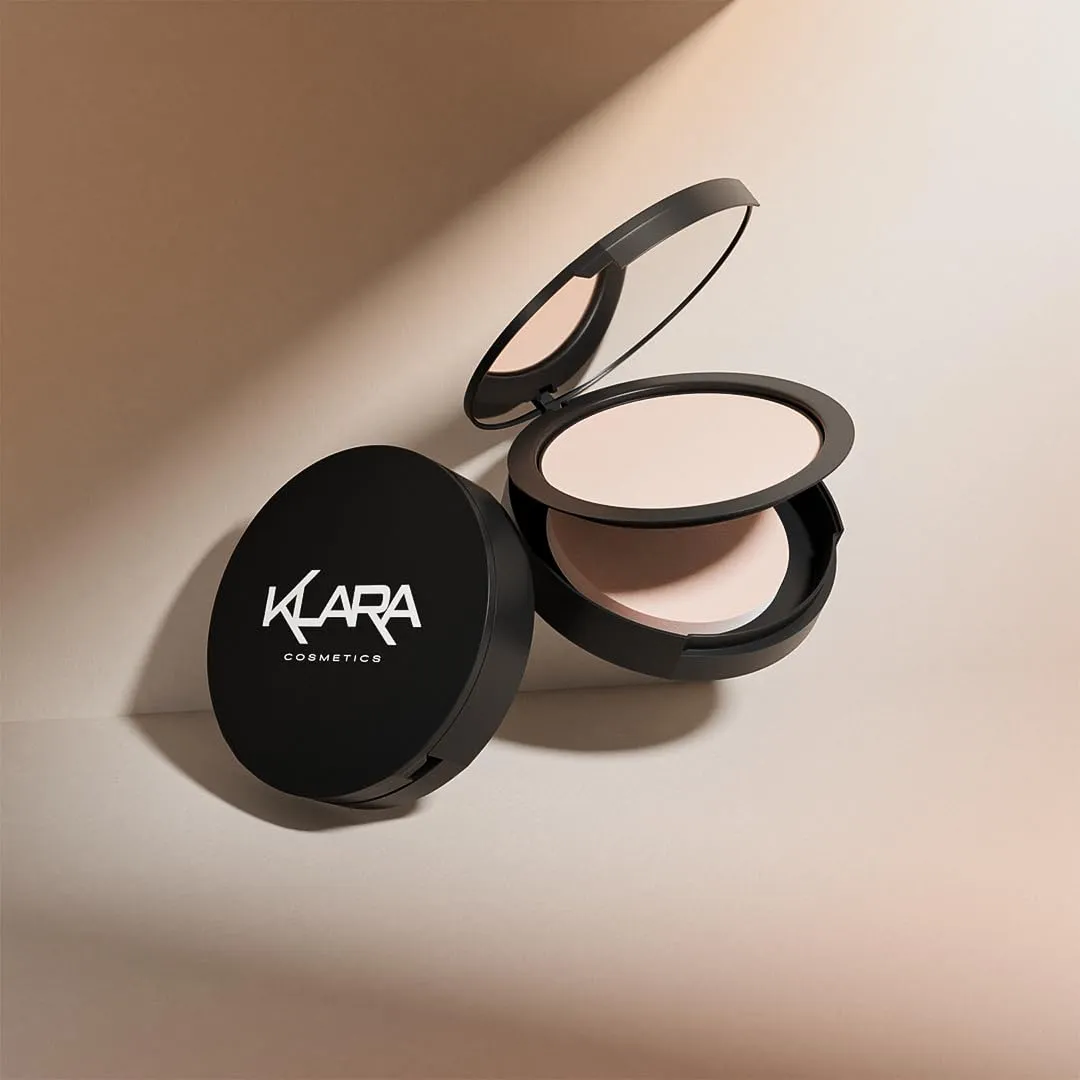 Klara Cosmetic Pressed Powder For Matte Finish Look