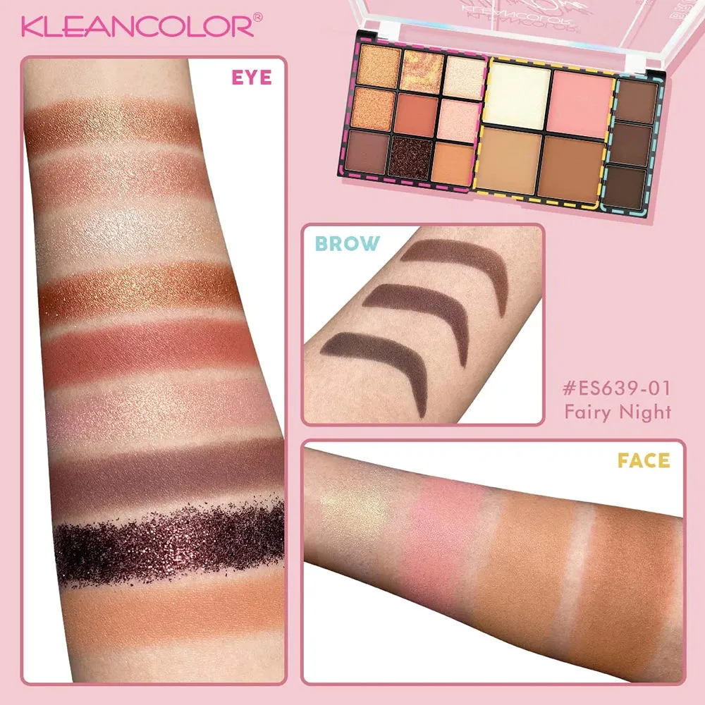 Kleancolor - All In One Face, Eye, Brow Palette