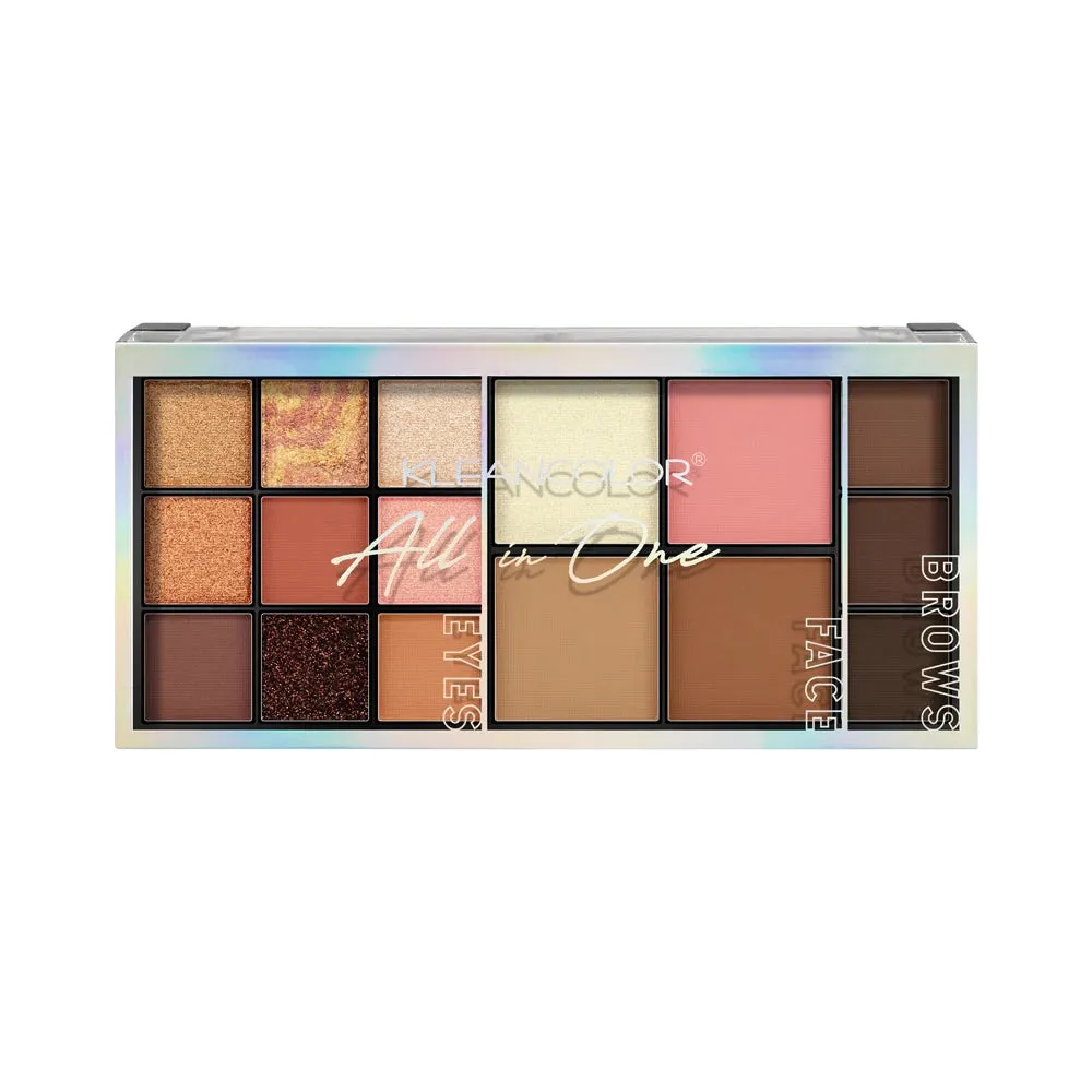 Kleancolor - All In One Face, Eye, Brow Palette