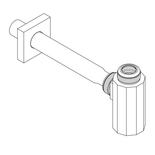 Knurled Lavatory Trap