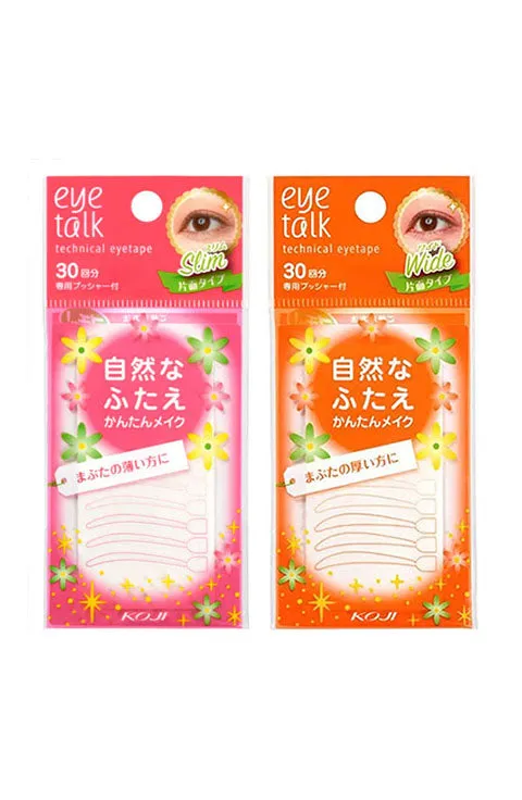 Koji - Eyetalk Technical Eyetape 30 pairs - 2 Types